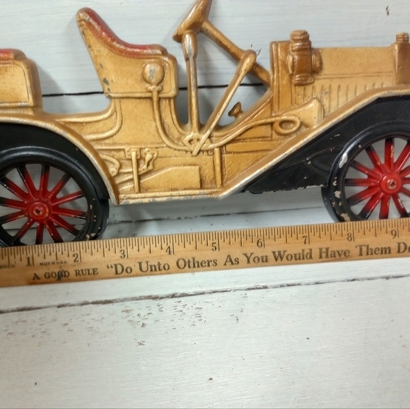 Vintage Midwest Products Cast Metal 1910 Buick Car Automobile Wall Art Wall Deco - Picture 10 of 10